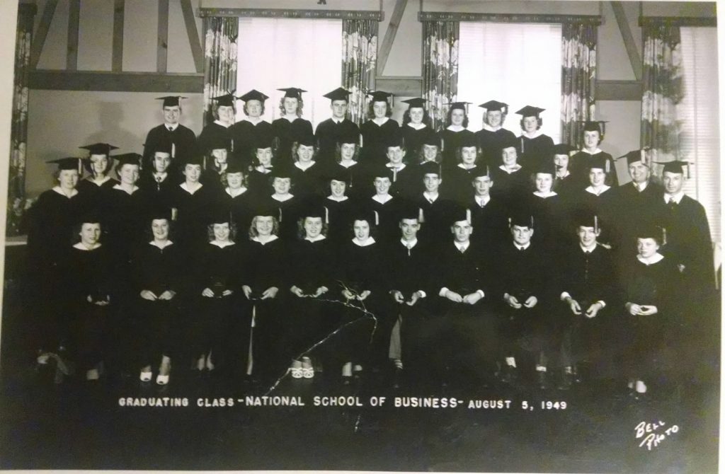 1949 nau business graduation