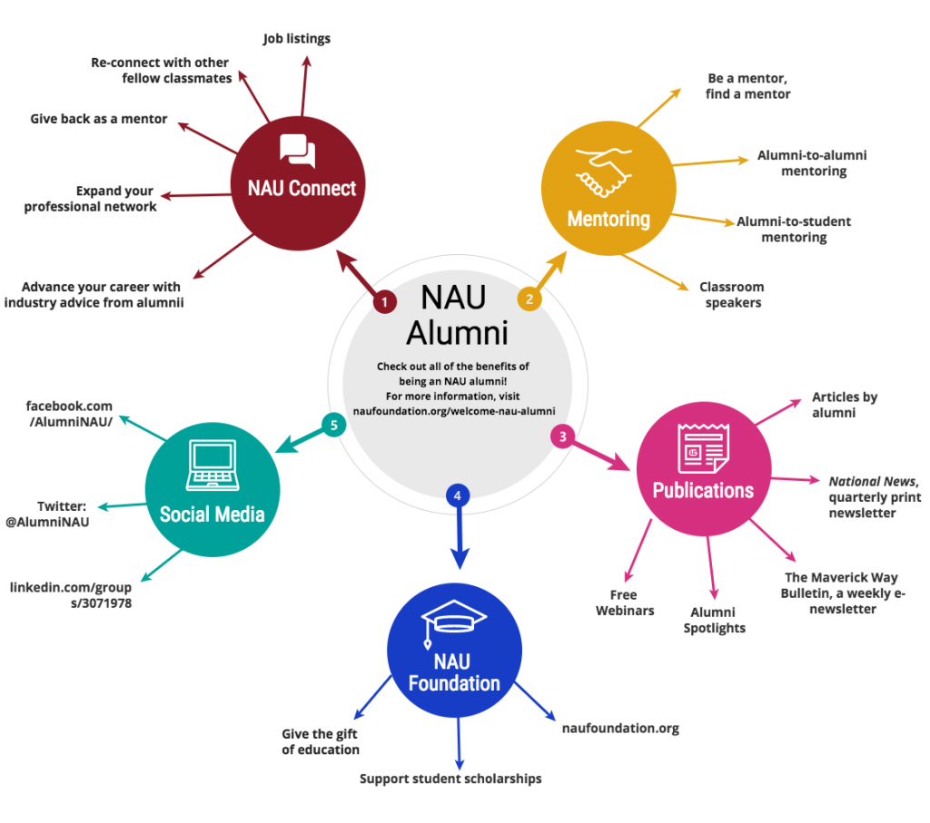 nau alumni infographic