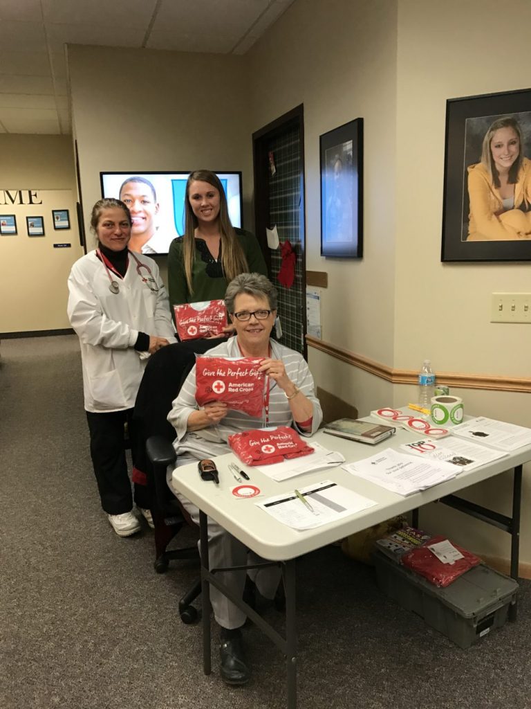 nau bellevue blood drive inside
