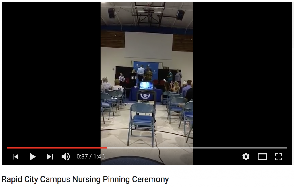 nau rapid city nursing ceremony