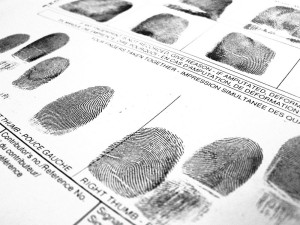 criminal justice fingerprints 