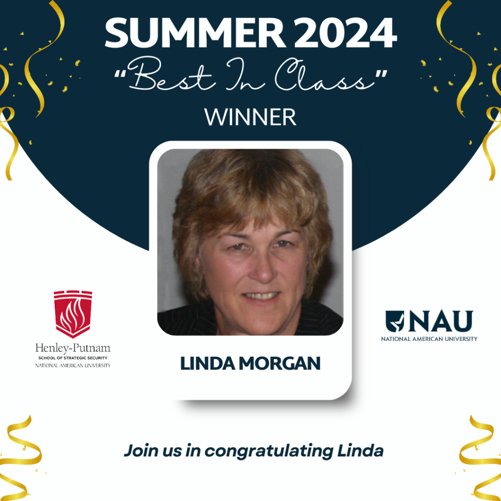 Linda Morgan Faculty Best In Class 2024 Summer