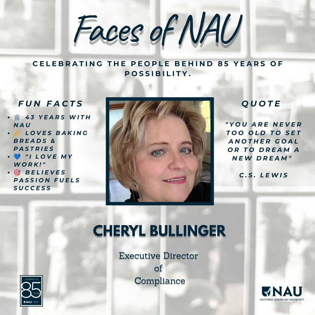 Faces of NAU – Cheryl Bullinger – Executive Director of Compliance