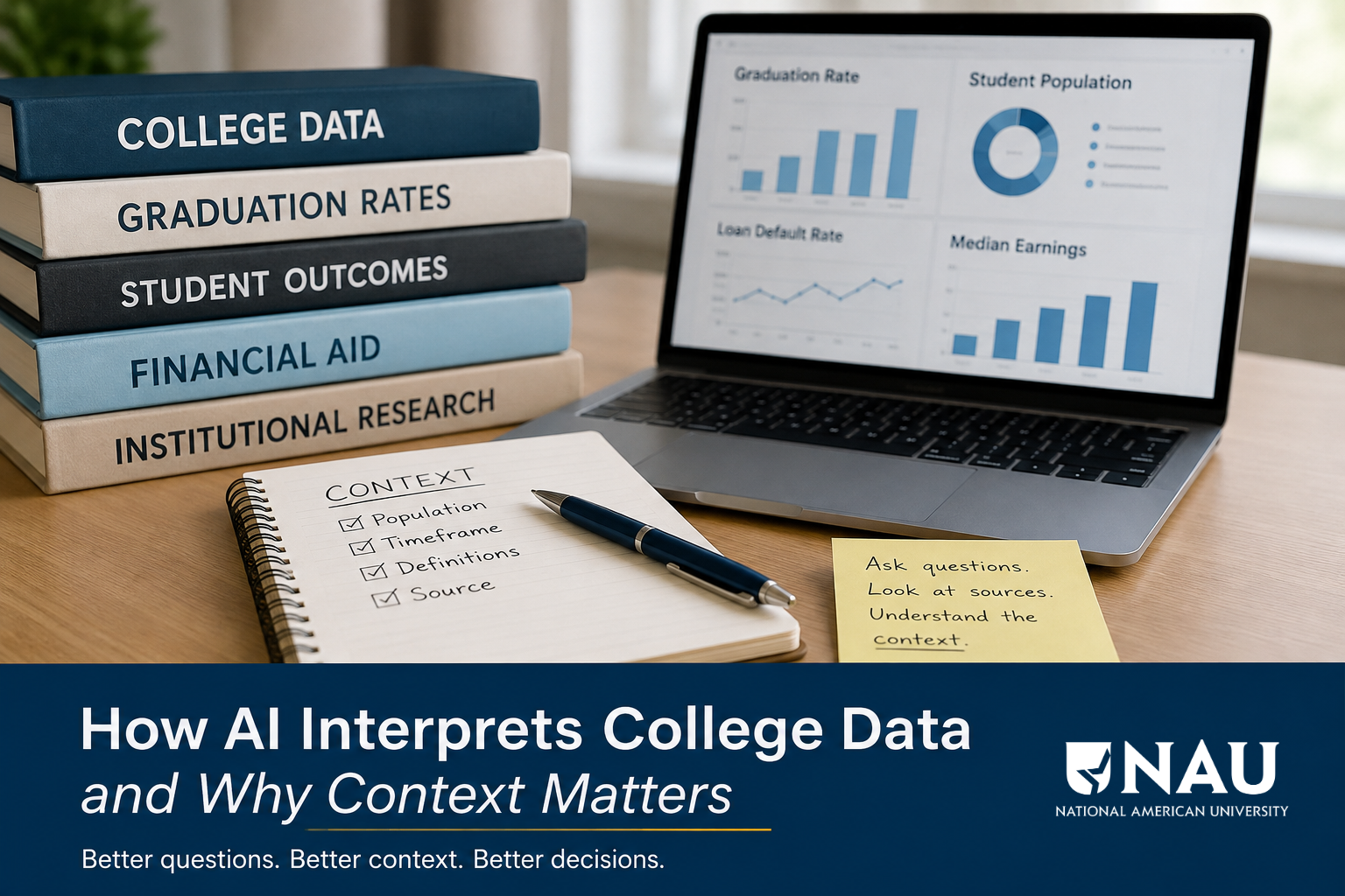How AI Interprets College Data and Why Context Matters